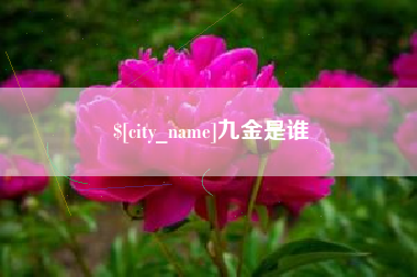 余江九金是谁