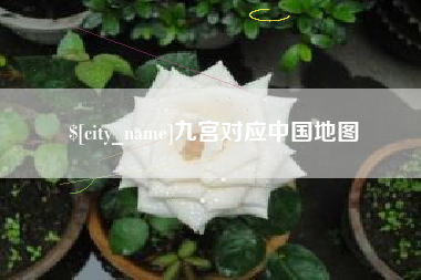 余江九宫对应中国地图