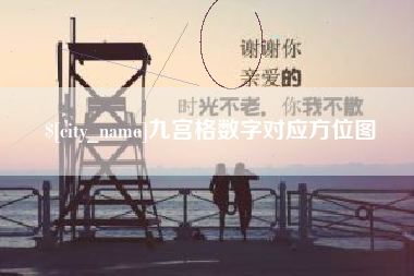 余江九宫格数字对应方位图