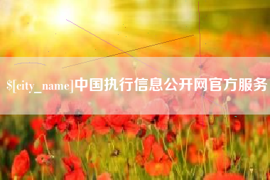 余江中国执行信息公开网官方服务