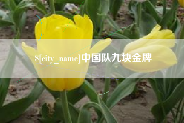 余江中国队九块金牌