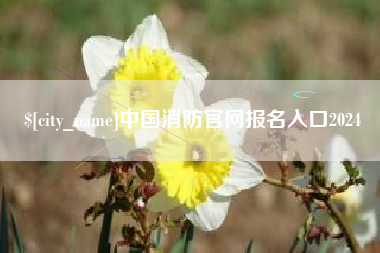 余江中国消防官网报名入口2024