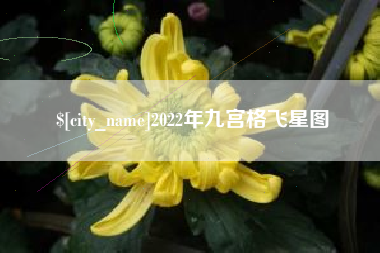 余江2022年九宫格飞星图
