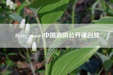 余江中国消防公开课回放