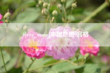 余江中国地图9宫格