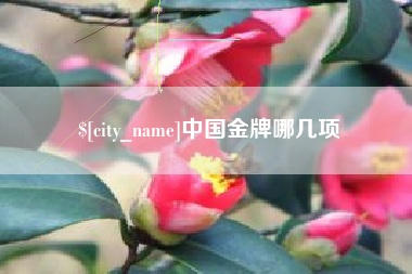 余江中国金牌哪几项