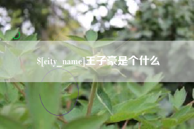 余江王子豪是个什么