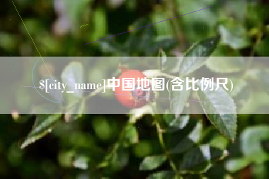 余江中国地图(含比例尺)